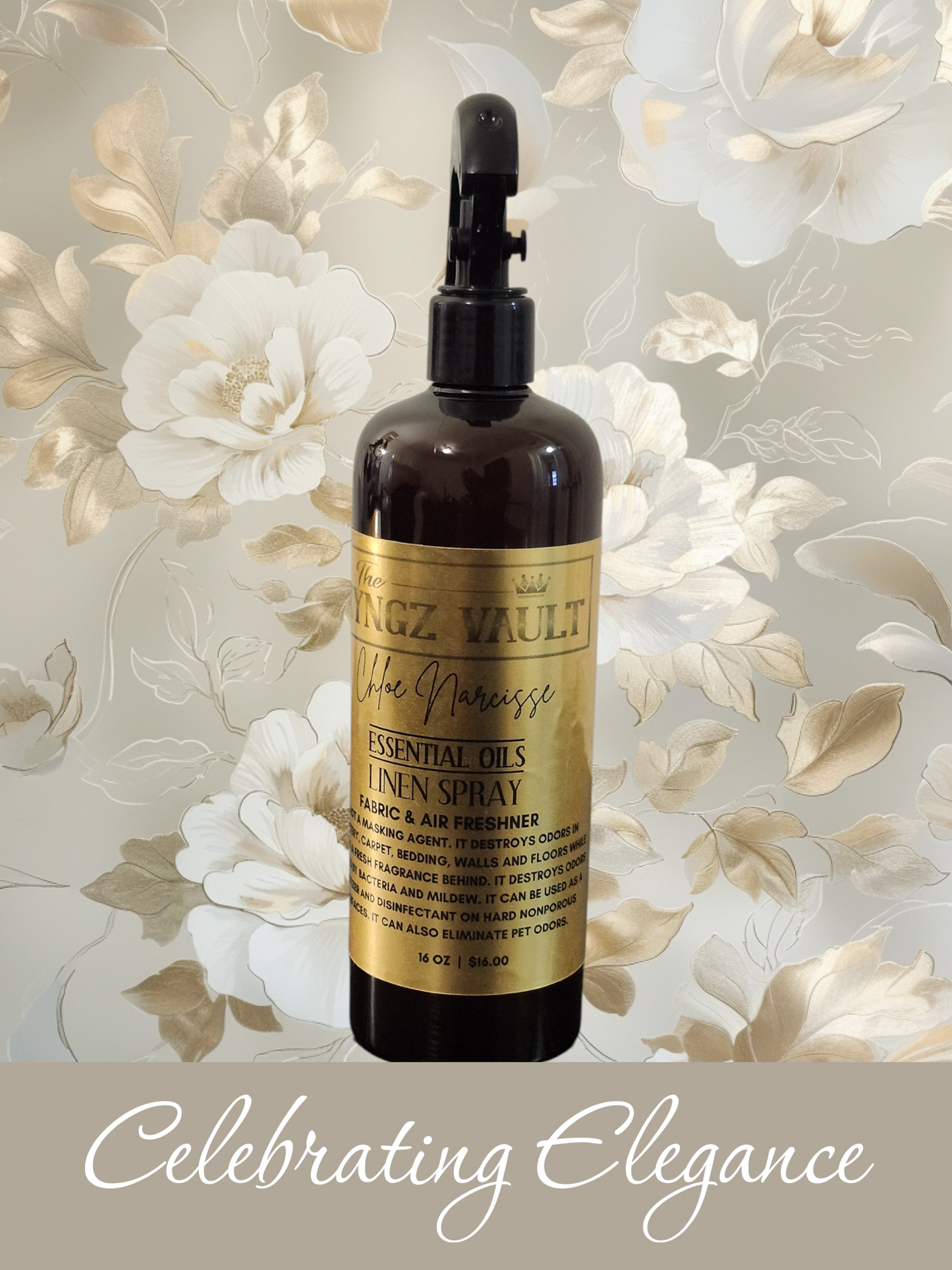 The Noble Mist: Where every thread is draped in royal fragrance.