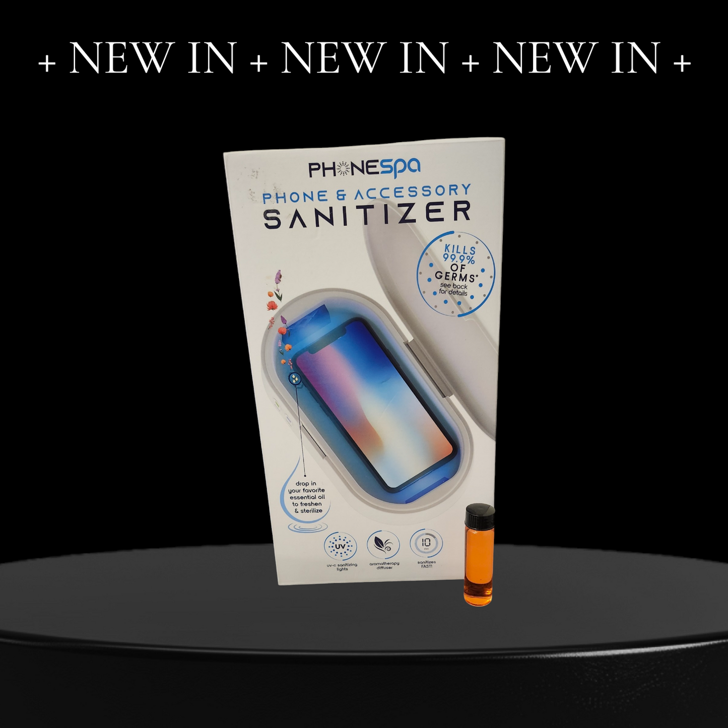 👑Royal Radiance UV Phone Sanitizer "Because your phone deserves a royal treatment."